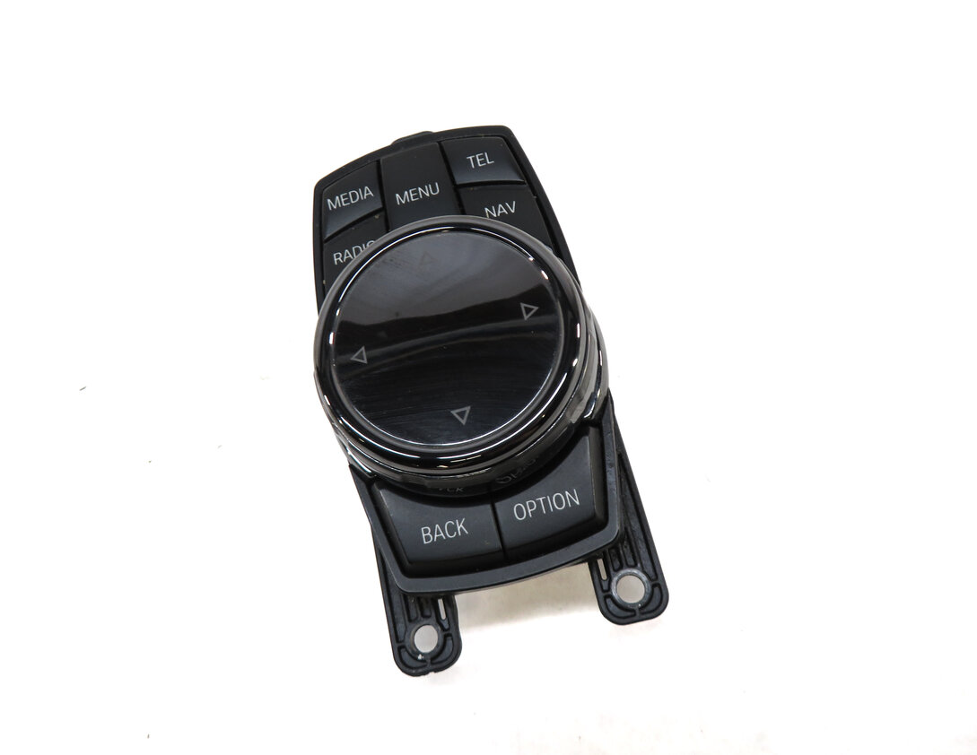 Thumbnail 3: 2015 BMW X5 (F15) CONSOLE MEDIA NAVIGATION iDRIVE CONTROL KNOB BUTTON (CERAMIC)