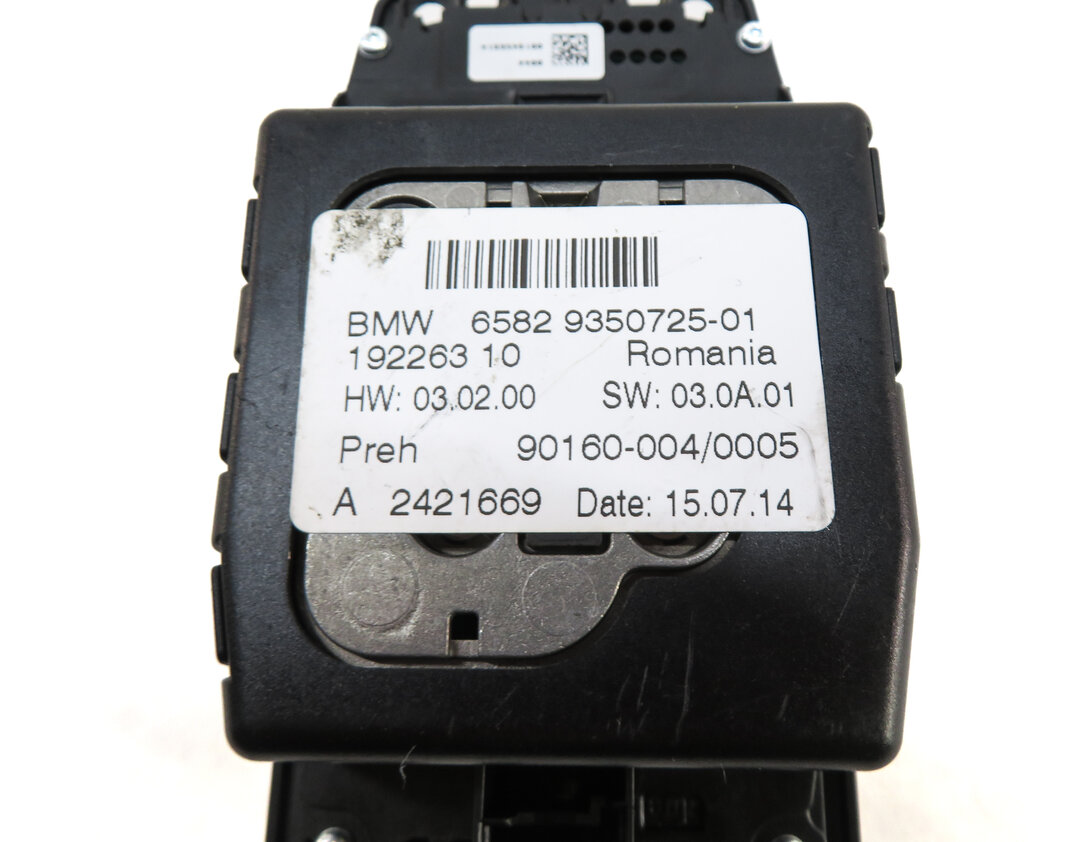 Thumbnail 6: 2015 BMW X5 (F15) CONSOLE MEDIA NAVIGATION iDRIVE CONTROL KNOB BUTTON (CERAMIC)