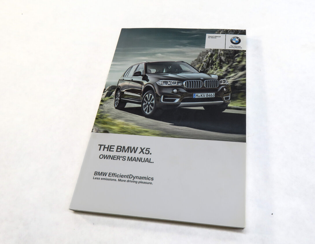 Thumbnail 10: 2015 BMW X5 (F15) OWNERS MANUAL BOOKLET SET 6 w/ CARRYING CASE