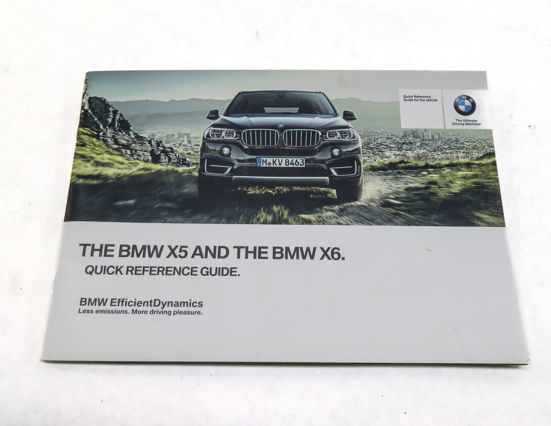 Thumbnail 5: 2015 BMW X5 (F15) OWNERS MANUAL BOOKLET SET 6 w/ CARRYING CASE
