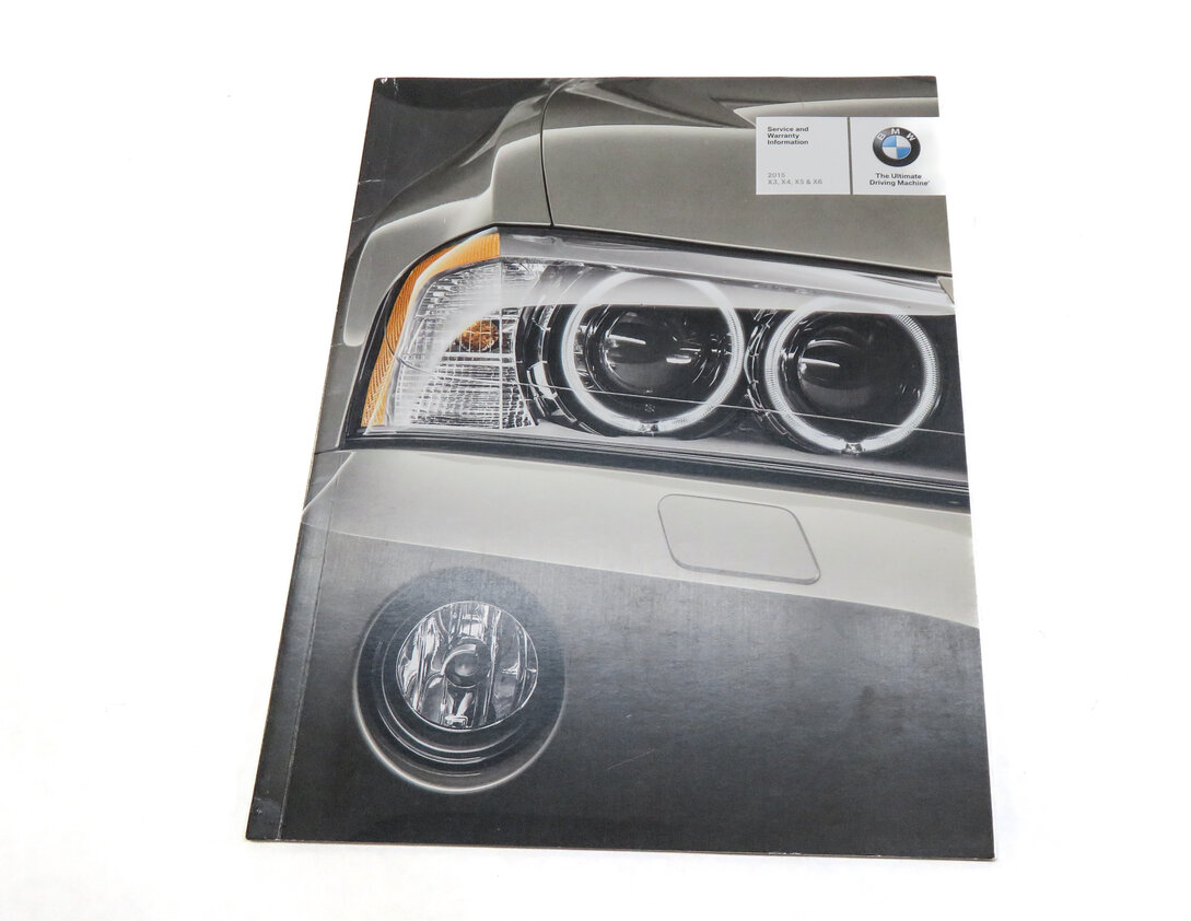 Thumbnail 6: 2015 BMW X5 (F15) OWNERS MANUAL BOOKLET SET 6 w/ CARRYING CASE