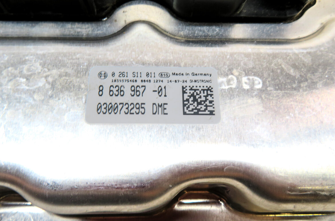 Thumbnail 5: 14-18 BMW X5 F15 4.4L N63 TURBO ENGINE DME BODY IMMOBILIZER LOCK MODULE KEY SET