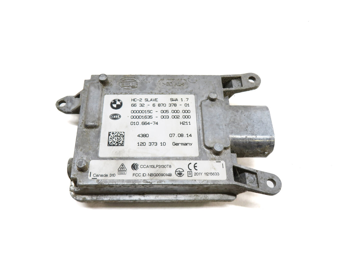 Thumbnail 2: 14-19 BMW X4 X5 X6 F15 F16 F26 REAR RIGHT BLIND SPORT ALERT SENSOR SLAVE MODULE