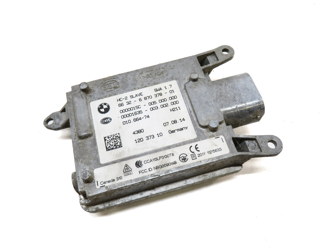 Thumbnail 3: 14-19 BMW X4 X5 X6 F15 F16 F26 REAR RIGHT BLIND SPORT ALERT SENSOR SLAVE MODULE