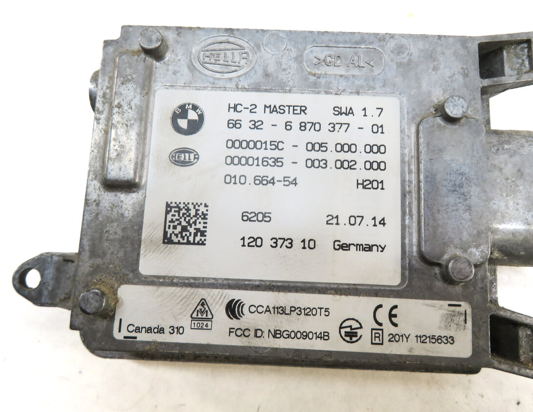 Thumbnail 4: 14-19 BMW X4 X5 X6 F15 F16 F26 REAR LEFT BLIND SPORT ALERT SENSOR MASTER MODULE
