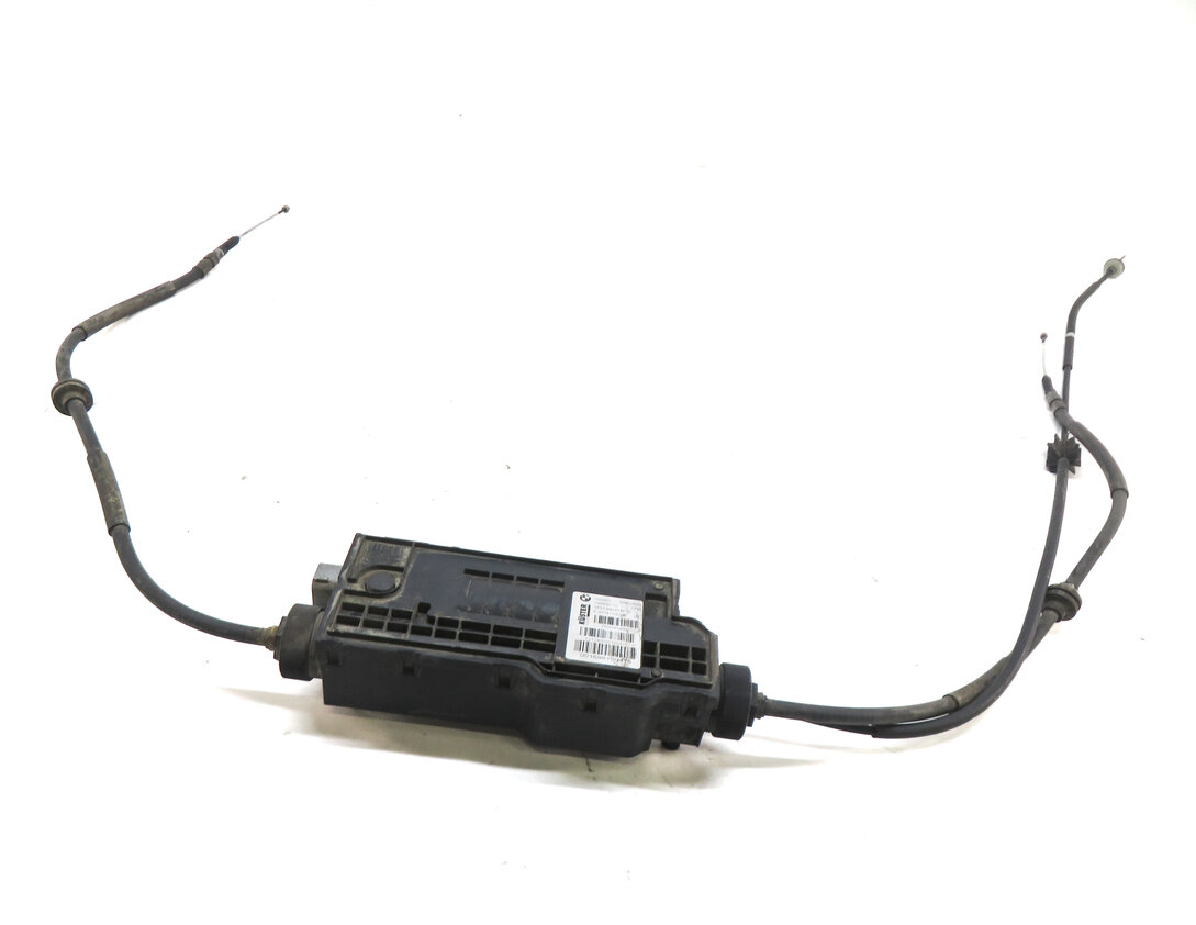 2015 BMW X5 (F15) EMERGENCY HILL PARKING BRAKE ACTUATOR WITH CABLES