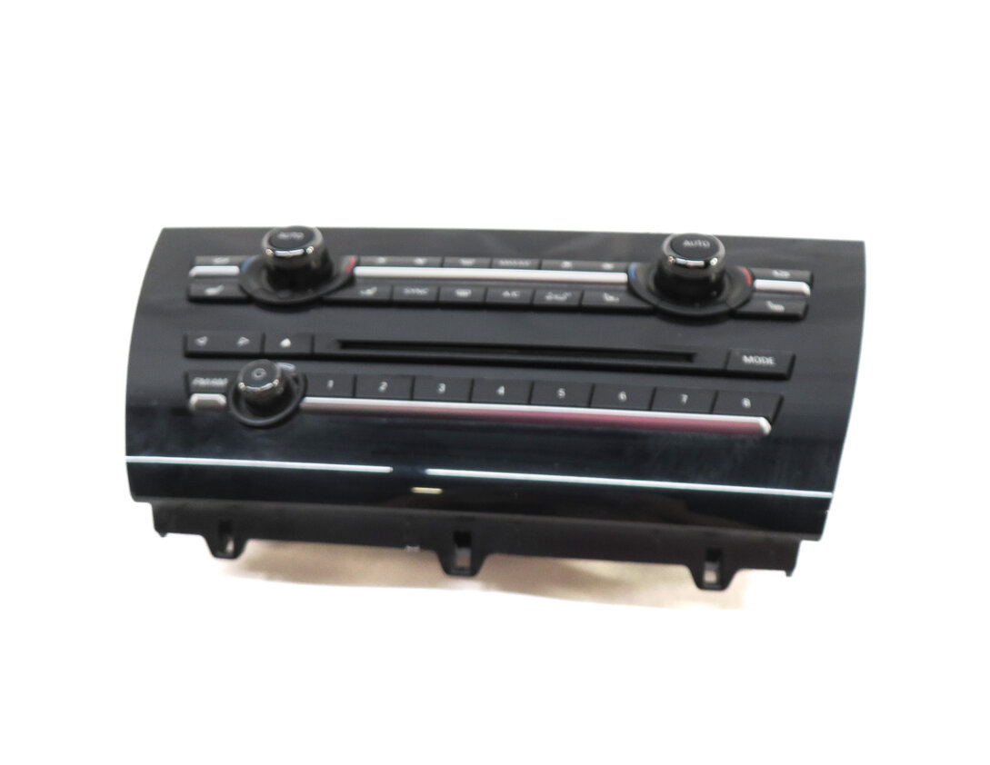 Thumbnail 2: 14-19 BMW X5 X6 X5M X6M F15 F16 FRONT CLIMATE & RADIO CONTROLS (CERAMIC) w/ TRIM