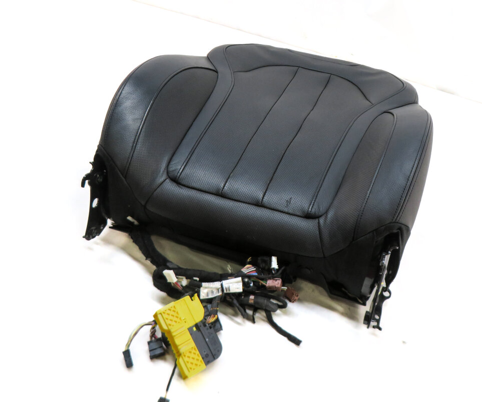 2015 BMW X5 (F15) FRONT RIGHT PASSENGER UPPER SEAT CUSHION (Black)