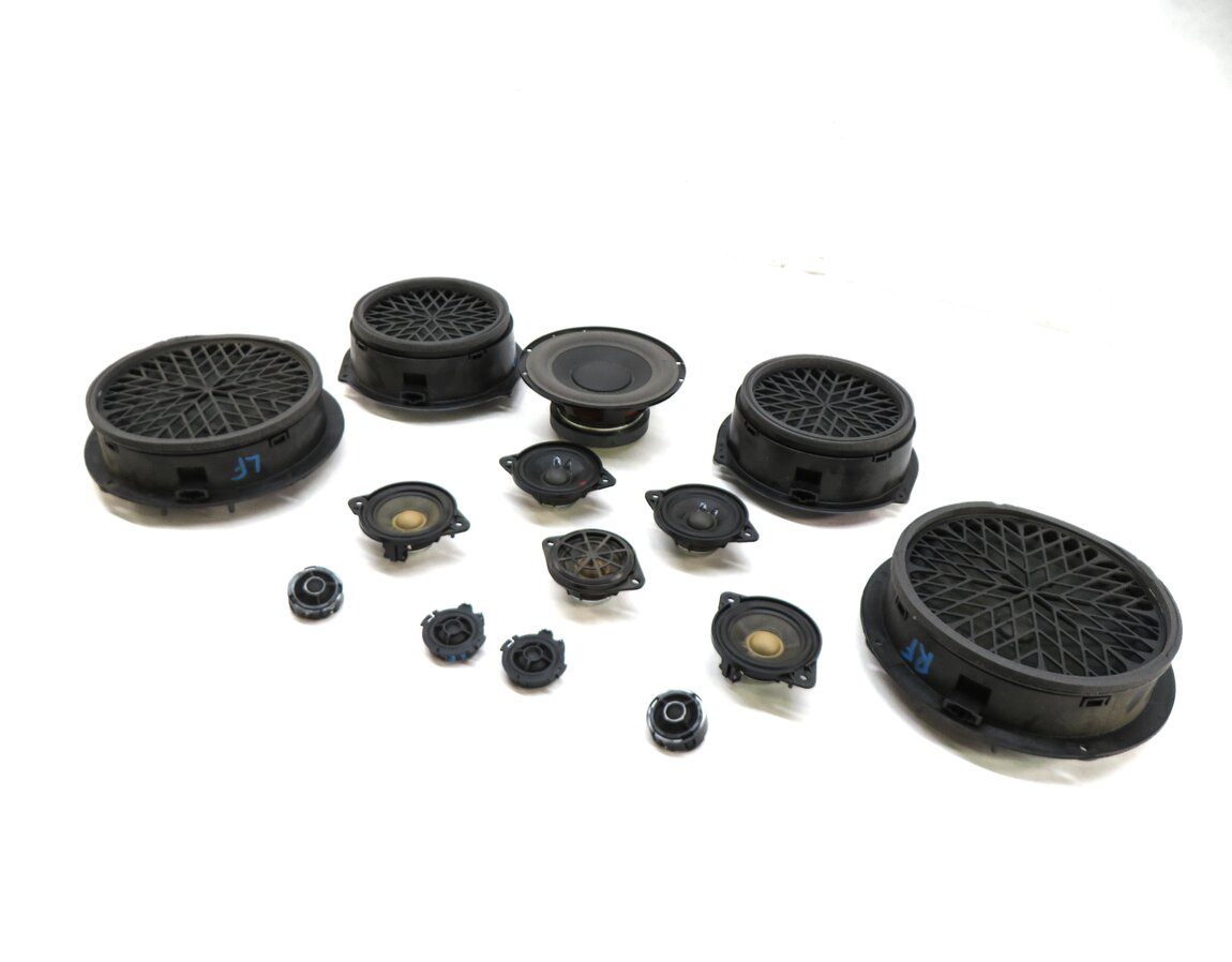 2016 AUDI Q5 (B8 8R) FRONT REAR LEFT RIGHT BANG & OLUFSEN SPEAKER SET 14