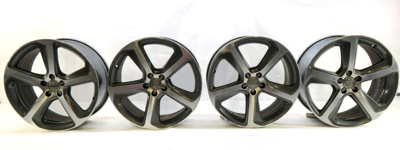 Thumbnail 2: 2013-2017 AUDI Q5 (B8 8R) 20x8.5 INCH 5 SWEPT ARM SPOKE ALUMINUM WHEEL RIM SET 4