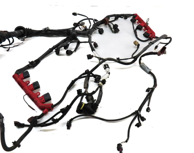 Thumbnail 4: 2016 AUDI Q5 (B8 8R) 3.0L CTUC ENGINE WIRE WIRING HARNESS 06E971627N 06E971627M