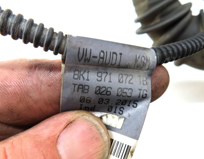 Thumbnail 7: 2016 AUDI Q5 (B8 8R) 3.0L CTUC ENGINE WIRE WIRING HARNESS 06E971627N 06E971627M
