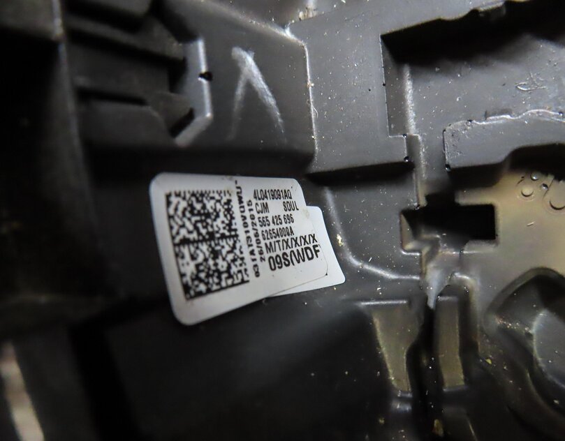 Thumbnail 8: 13-17 AUDI Q5 Q7 SQ5 B8 8R 4M 3 SPOKE STEERING WHEEL w/ SWITCH BUTTONS & PADDLES