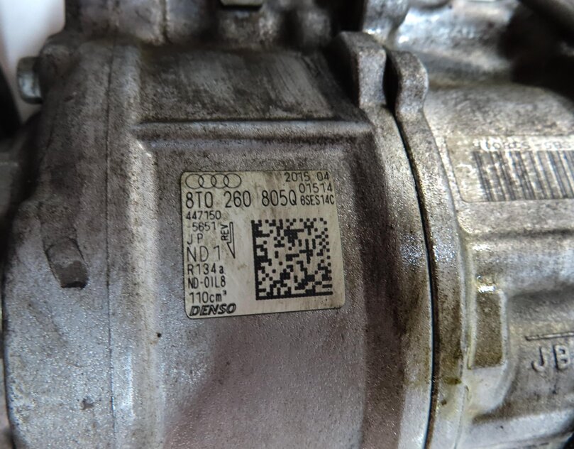 Thumbnail 5: 13-17 AUDI S4 S5 SQ5 Q5 (B8 8T 8R) 3.0L - A/C AIR CONDITIONING COMPRESSOR PUMP