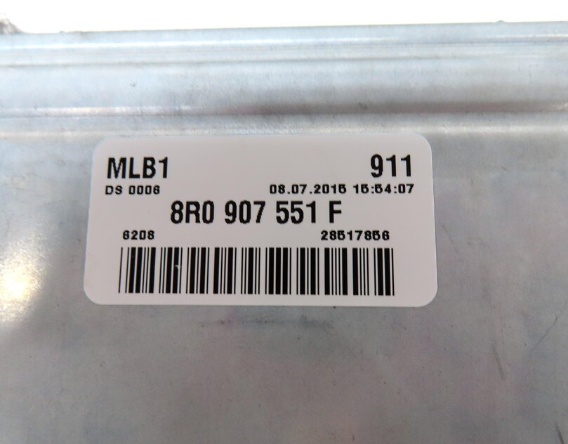 Thumbnail 10: 16-17 AUDI Q5 (B8 8R) 3.0L SUPER IGNITION SPEEDOMETER ENGINE MODULE & KEY SET8
