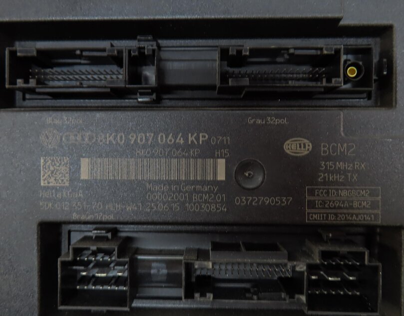 Thumbnail 11: 16-17 AUDI Q5 (B8 8R) 3.0L SUPER IGNITION SPEEDOMETER ENGINE MODULE & KEY SET8