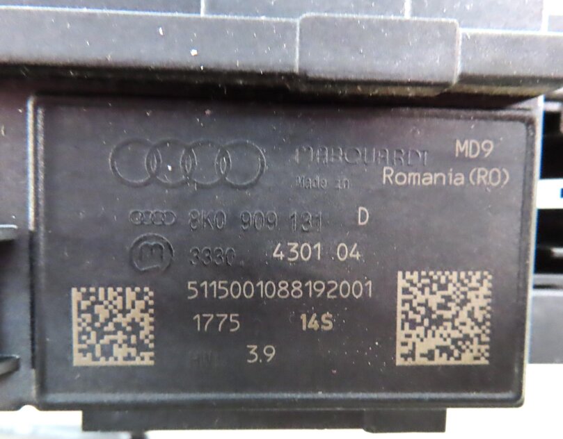 Thumbnail 15: 16-17 AUDI Q5 (B8 8R) 3.0L SUPER IGNITION SPEEDOMETER ENGINE MODULE & KEY SET8