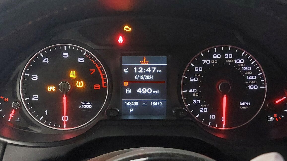 Thumbnail 17: 16-17 AUDI Q5 (B8 8R) 3.0L SUPER IGNITION SPEEDOMETER ENGINE MODULE & KEY SET8