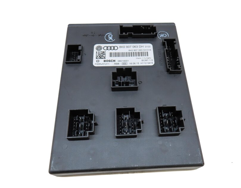Thumbnail 6: 16-17 AUDI Q5 (B8 8R) 3.0L SUPER IGNITION SPEEDOMETER ENGINE MODULE & KEY SET8
