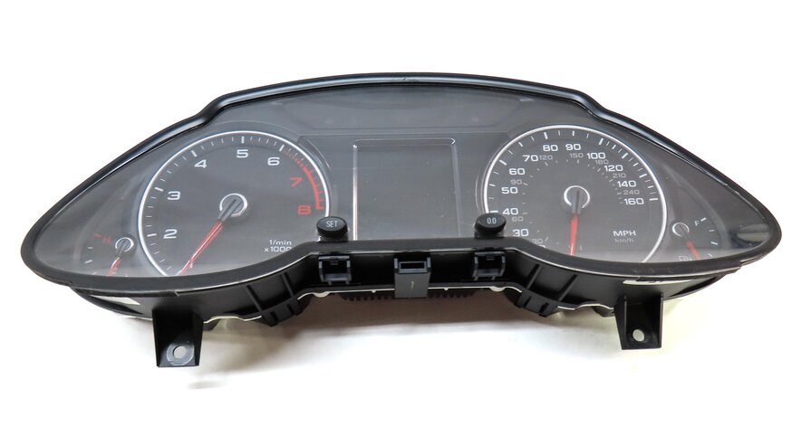 Thumbnail 8: 16-17 AUDI Q5 (B8 8R) 3.0L SUPER IGNITION SPEEDOMETER ENGINE MODULE & KEY SET8