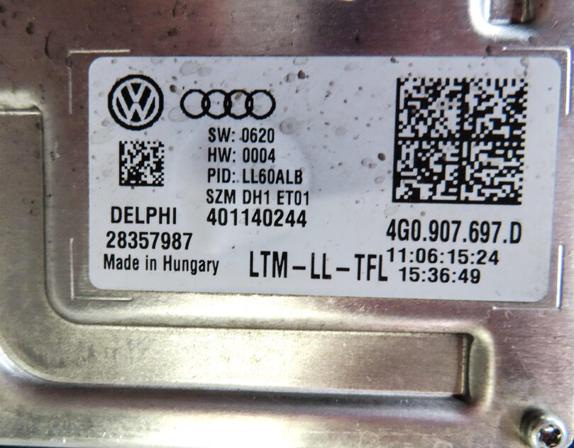 Thumbnail 10: 2013-2017 AUDI Q5 SQ5 (B8 8R) LEFT DRIVER XENON HID HEADLIGHT LAMP (NON AFS)