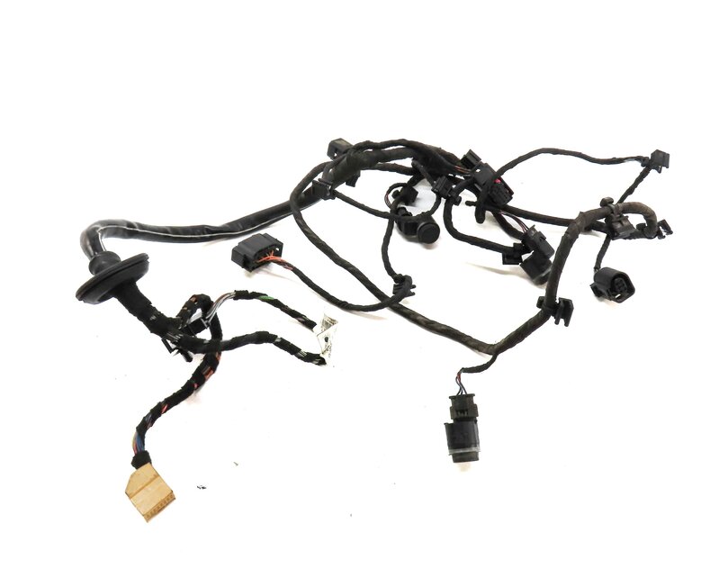 Thumbnail 4: 2016 AUDI Q5 (B8 8R) REAR PARK ASSIST PDC SENSOR SET4 (BLACK) & WIRE HARNESS