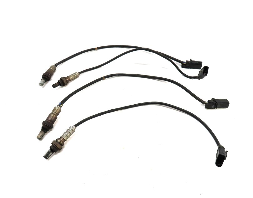 Thumbnail 2: 2016 AUDI Q5 (B8 8R) 3.0L CTUC ENGINE PRE POST CAT O2 OXYGEN SENSOR SET 4