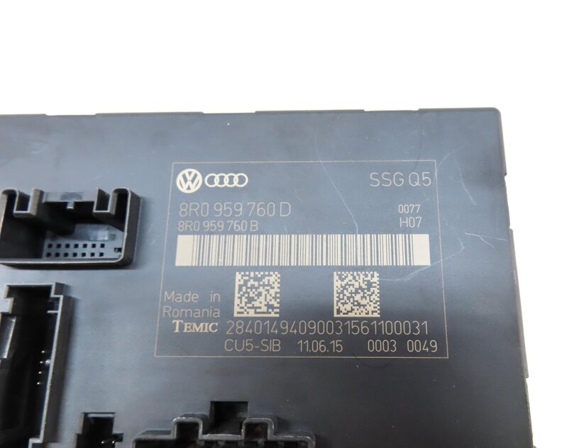 Thumbnail 4: 2009-2017 AUDI Q5 (8R) LEFT FRONT DRIVER MEMORY SEAT CONTROL MODULE COMPUTER
