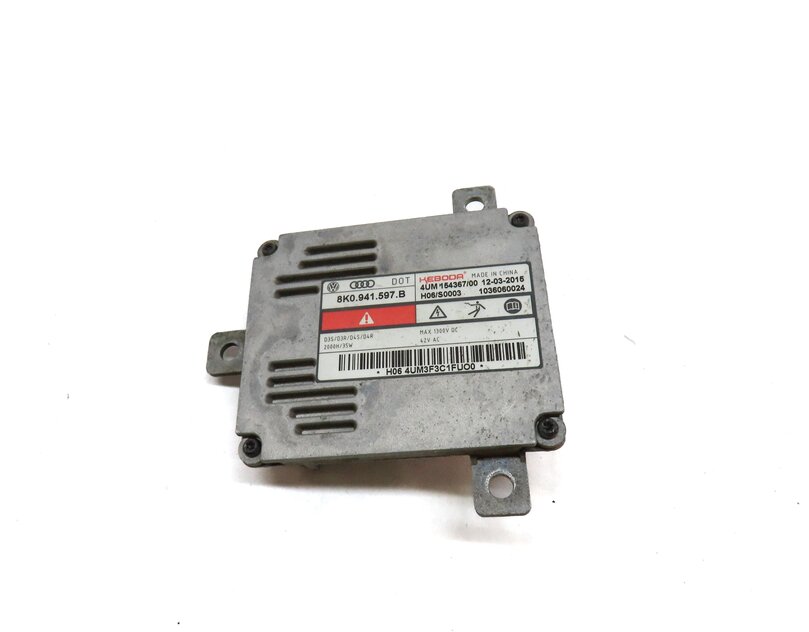Thumbnail 2: 2016 AUDI Q5 (B8 8R) FRONT RIGHT HEADLIGHT HEAD LIGHT LAMP BALLAST 8K0941597B