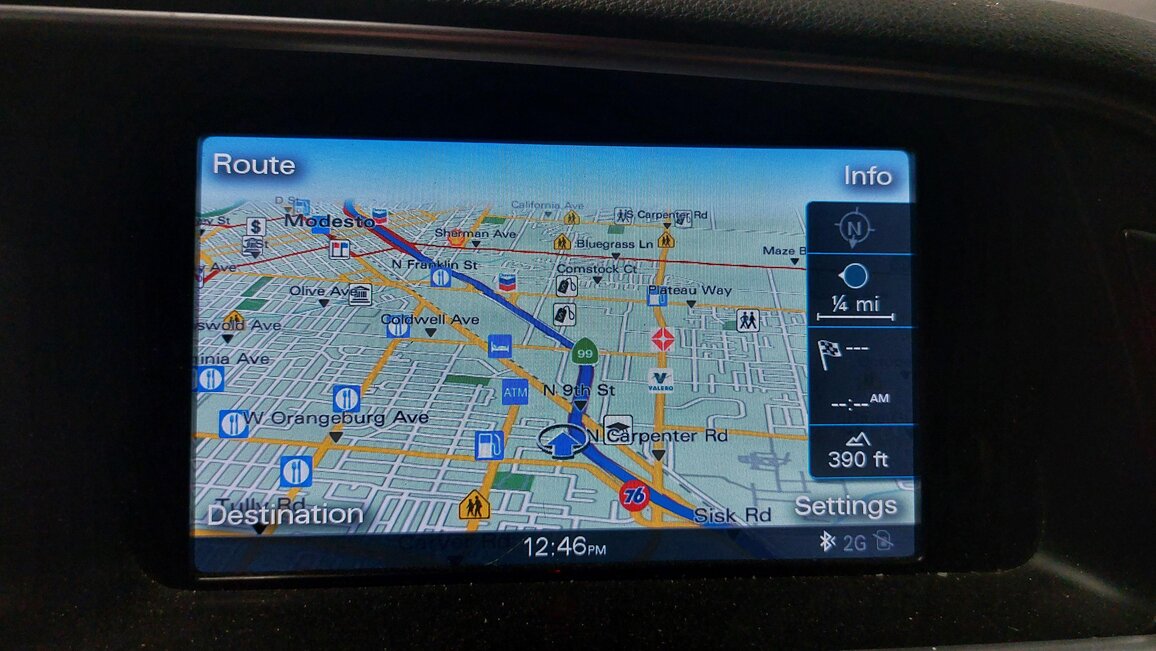 Thumbnail 2: 2013-2017 AUDI A5 S5 Q5 Q7 (4L B8 8T 8R) GPS NAVIGATION MEDIA DISPLAY SCREEN 7"