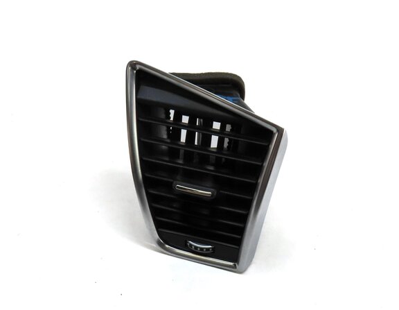 2016 AUDI Q5 (B8 8R) FRONT RIGHT DASH A/C HEATER AIR VENT (BLACK & SILVER)