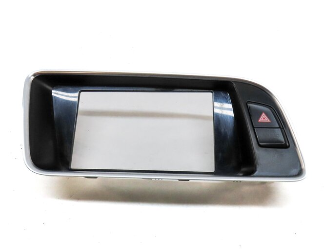 Thumbnail 2: 2016 AUDI Q5 (B8 8R) GPS NAVIGATION DISPLAY SCREEN SURROUND TRIM & HAZARD SWITCH