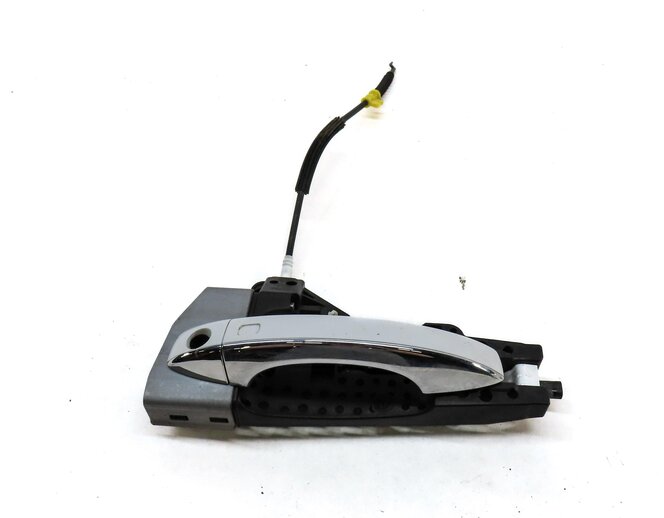 Thumbnail 2: 09-17 AUDI A4 S4 Q5 (B8 8K 8R) LEFT FRONT DRIVER EXTERIOR DOOR HANDLE (WHITE)