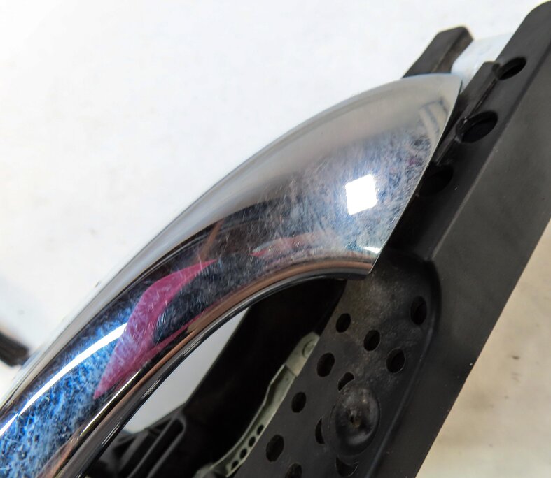Thumbnail 6: 09-17 AUDI A4 S4 Q5 (B8 8K 8R) LEFT FRONT DRIVER EXTERIOR DOOR HANDLE (WHITE)