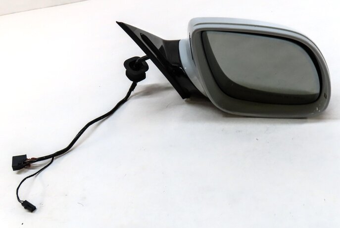 Thumbnail 2: 15-17 AUDI Q5 SQ5 (B8 8R) RIGHT PFOLD AUTODIM BLIND SPOT DOOR MIRROR (WHITE)