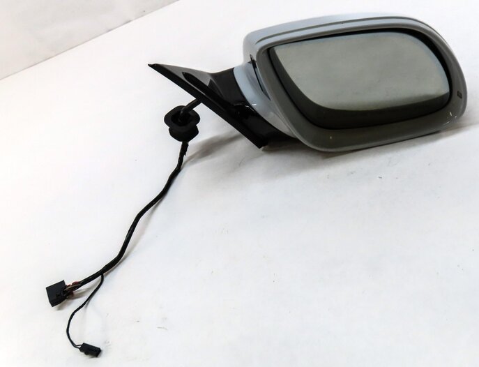 Thumbnail 3: 15-17 AUDI Q5 SQ5 (B8 8R) RIGHT PFOLD AUTODIM BLIND SPOT DOOR MIRROR (WHITE)