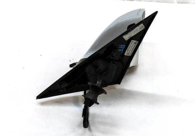 Thumbnail 4: 15-17 AUDI Q5 SQ5 (B8 8R) RIGHT PFOLD AUTODIM BLIND SPOT DOOR MIRROR (WHITE)