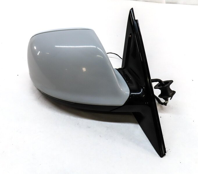 Thumbnail 5: 15-17 AUDI Q5 SQ5 (B8 8R) RIGHT PFOLD AUTODIM BLIND SPOT DOOR MIRROR (WHITE)
