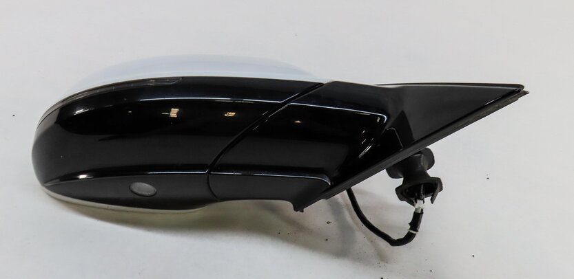 Thumbnail 6: 15-17 AUDI Q5 SQ5 (B8 8R) RIGHT PFOLD AUTODIM BLIND SPOT DOOR MIRROR (WHITE)