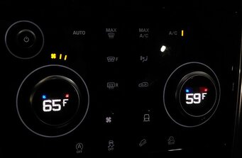 Thumbnail 2: 20-21 DISCOVERY SPORT (L550) FRONT DIGITAL HVAC A/C HEATER CLIMATE CONTROL PANEL