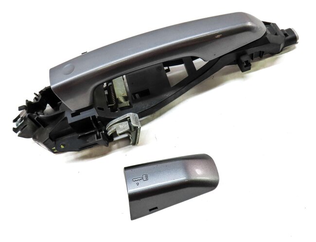 Thumbnail 3: 20-21 DISCOVERY SPORT L550 FRONT LEFT DRIVER PASSIVE OUTSIDE DOOR HANDLE (GRAY)
