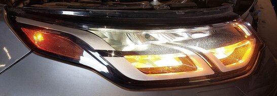 Thumbnail 2: 20-23 DISCOVERY SPORT (L550) FRONT RIGHT ADAPTIVE LED HEADLIGHT HEAD LIGHT LAMP