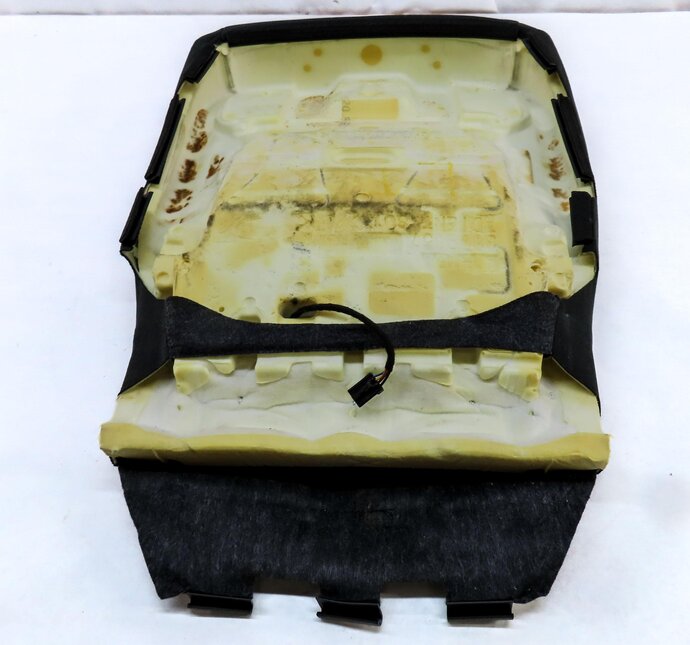 Thumbnail 6: 2020 DISCOVERY SPORT (L550) FRONT LEFT DRIVER LOWER HEATED SEAT CUSHION (BLACK)