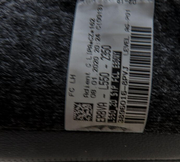 Thumbnail 7: 2020 DISCOVERY SPORT (L550) FRONT LEFT DRIVER LOWER HEATED SEAT CUSHION (BLACK)