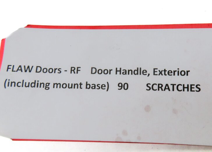 Thumbnail 8: 20-21 DISCOVERY SPORT (L550) FRONT RIGHT EXTERIOR PASSIVE DOOR HANDLE (GRAY)