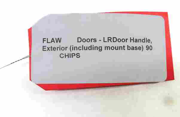 Thumbnail 7: 20-21 ROVER DISCOVERY SPORT (L550) REAR LEFT PASSIVE OUTSIDE DOOR HANDLE (GRAY)