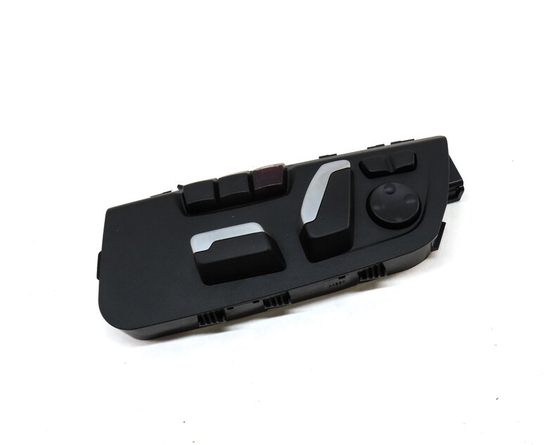Thumbnail 3: 2018 BMW 230i (F22) FRONT LEFT DRIVER SEAT ADJUST SWITCH w/ LUMBAR (BLACK)