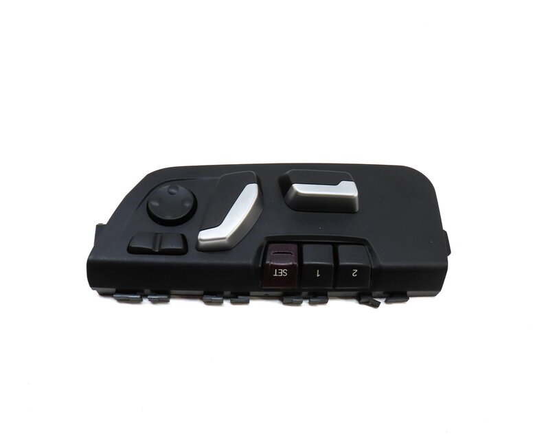 Thumbnail 4: 2018 BMW 230i (F22) FRONT LEFT DRIVER SEAT ADJUST SWITCH w/ LUMBAR (BLACK)