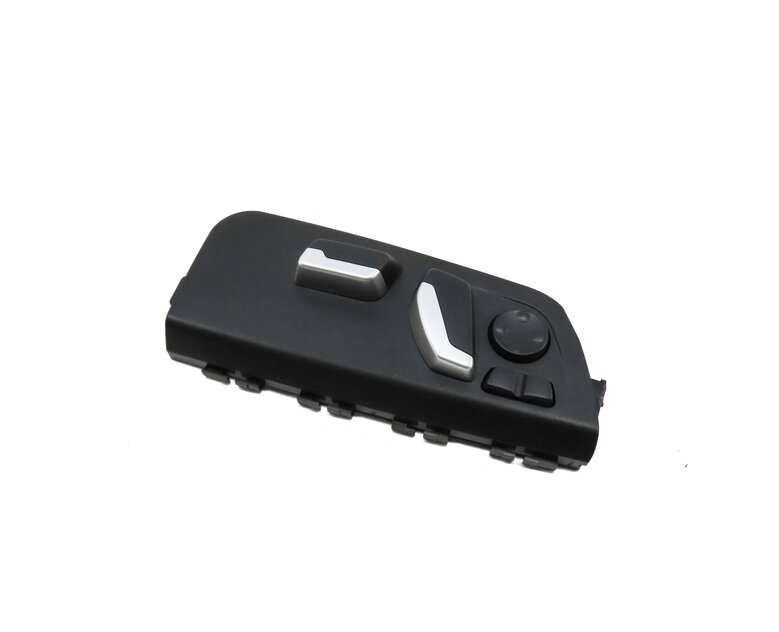 Thumbnail 1: 2018 BMW 230i (F22) FRONT RIGHT PASSENGER SEAT ADJUST SWITCH w/ LUMBAR (BLACK)