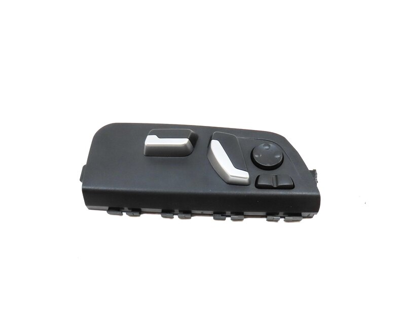 Thumbnail 2: 2018 BMW 230i (F22) FRONT RIGHT PASSENGER SEAT ADJUST SWITCH w/ LUMBAR (BLACK)